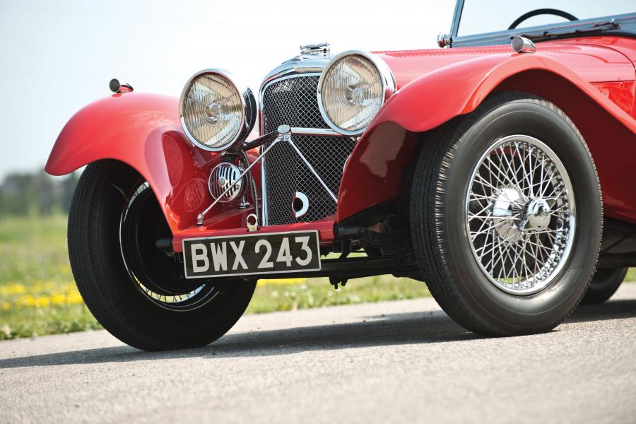  Jaguar SS100 3&frac12;-Litre Roadster 1937 года  (фото 9 из 30)